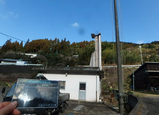 施工事例　佐世保市消防団2　before